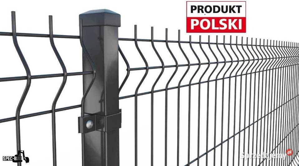 Panele ogrodzeniowe 123250 4 mm grafit RAL 7016 Tyczyn sprzedam