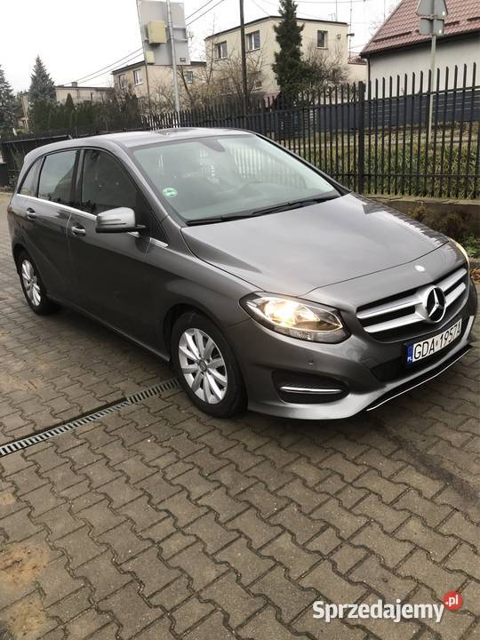 Mercedes B 180 benzyna turbo antracit metalic Gdańsk