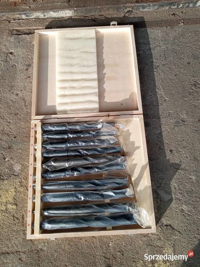 Wiertła stożkowe komplet Lubartów