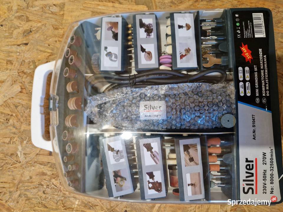 Mini szlifierka wiertarka 270 W silver s10477 Głogowa