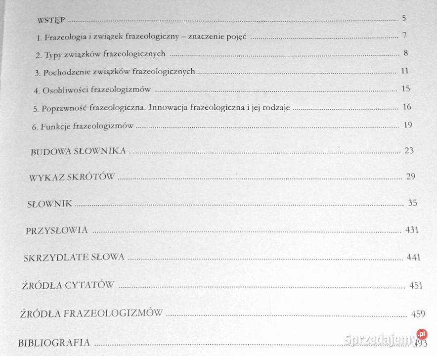 Słownik frazeologiczny języka polskiego D Chełm