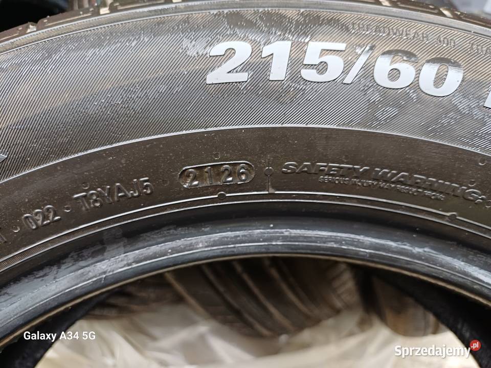 Sprzedam komplet opon letnich Kumho 60 Rychława