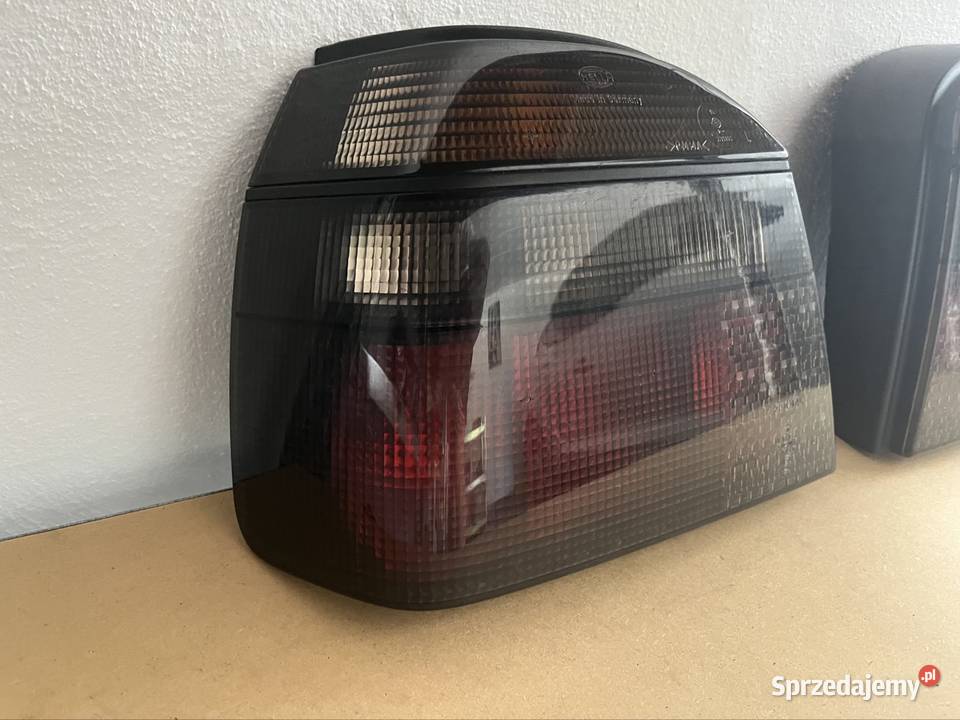 Lampy Hella black magic VW golf 3