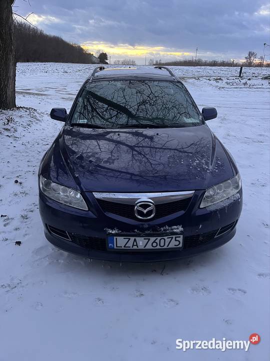 Mazda 6 20D 130 Hak nieuszkodzony lubelskie Deszkowice Pierwsze