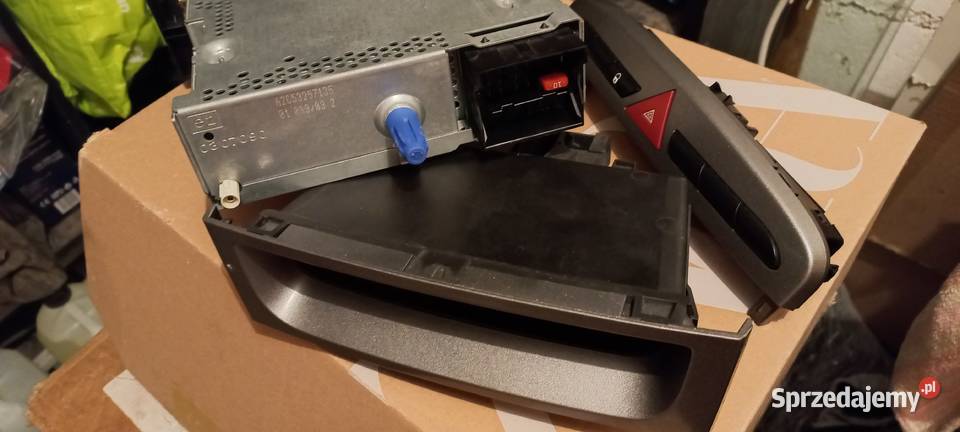 Oryginalne radio Peugeot 308 408 komplet Pruszcz Gdański