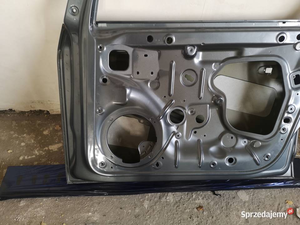 SEAT LEON III 5F Drzwi Prawe Przód Przednie osobowe Skomielna Biała