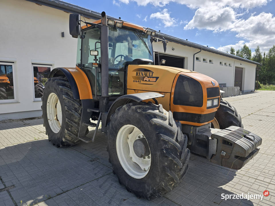 Ciągnik RENAULT Ares 816 RZ 4x4 John Deere 155 Jarkowo
