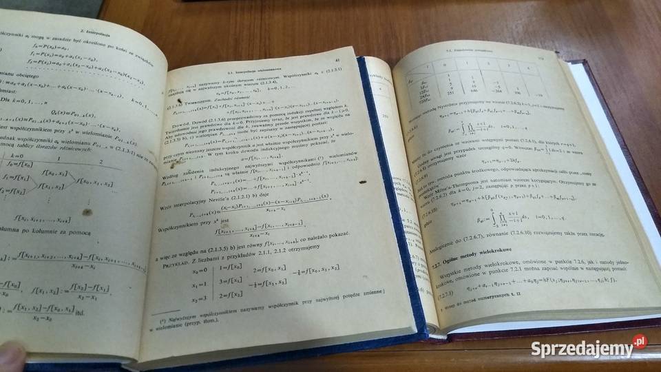 Wstęp do metod numerycznych T 1 2 Josef Stoer Gdańsk