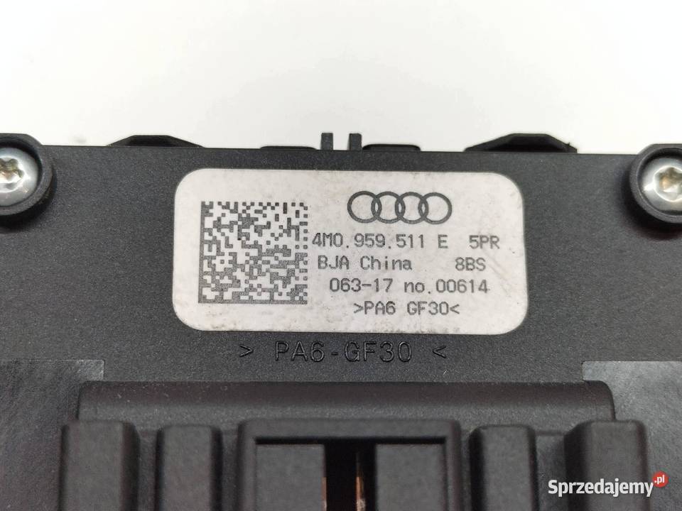 PRZEŁĄCZNIK FOTELA 4M0959861B 4M0959511E Audi Q7
