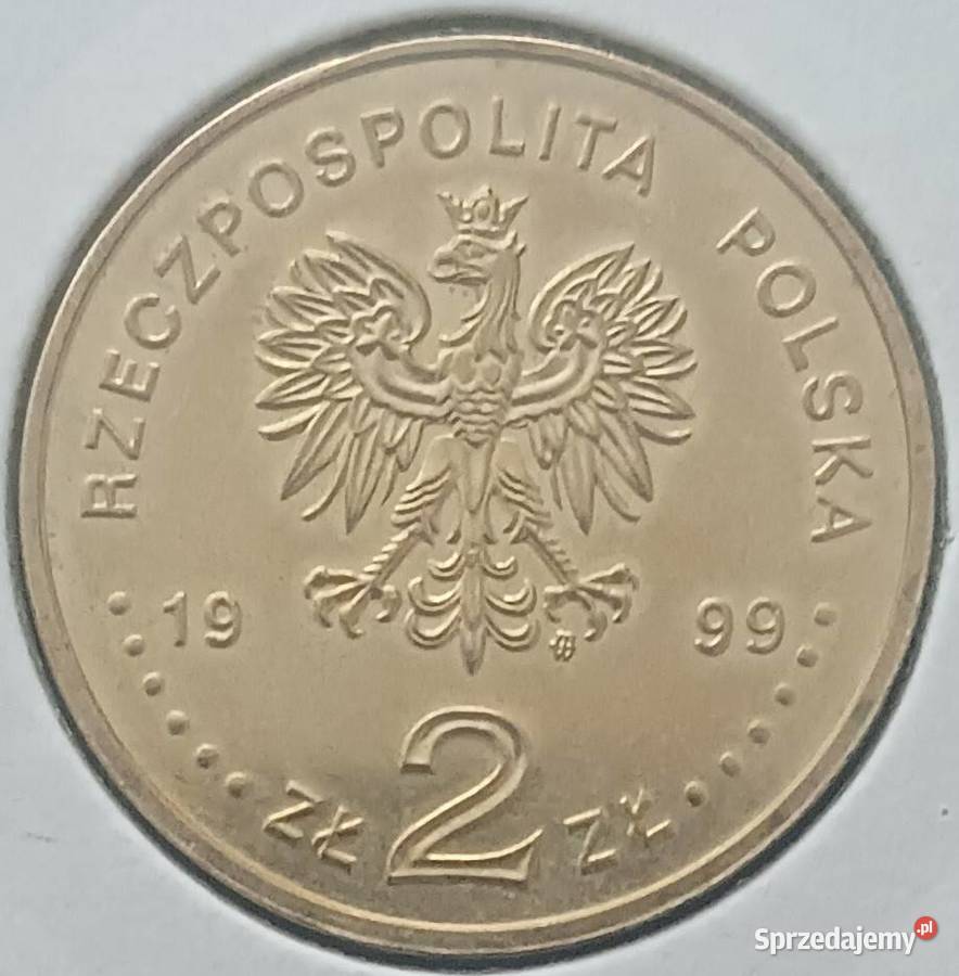 2 Jan Łaski Reformator Kościoła 1999 r mennicze Konin