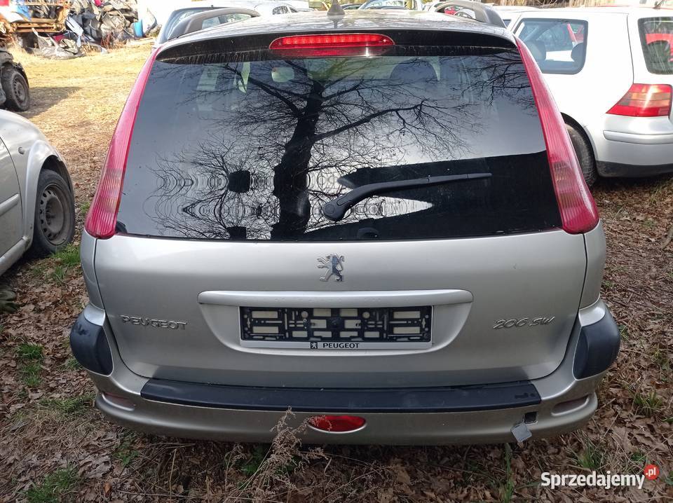 Peugeot 206 SW 11 44 kW 2003 r dawca części Szklarka Myślniewska