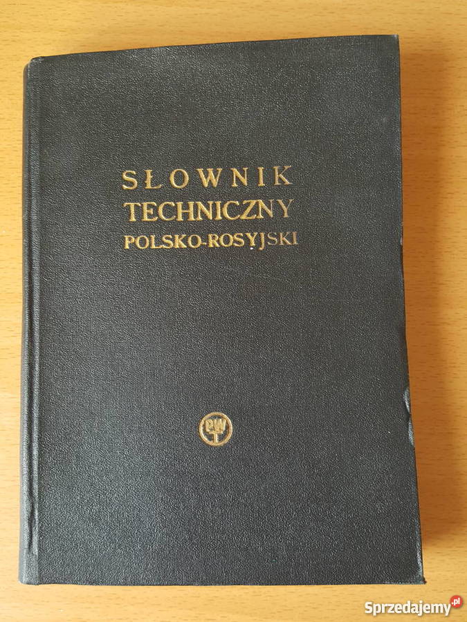 SŁOWNIK techniczny polsko rosyjski Wacław Skibicki wyd. 1951