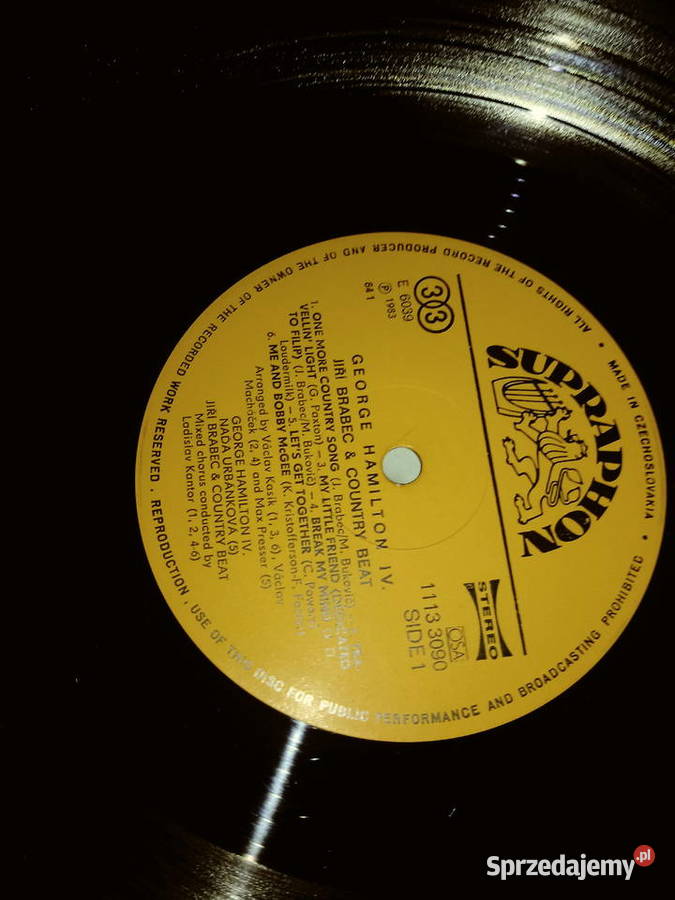 Plyta winylowa Hamilton vs Brabec Country Beat sprzedam