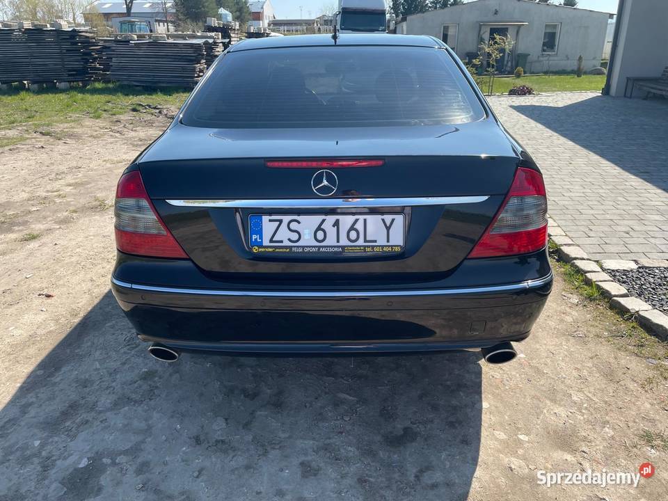 Mercedes E klasa W211 E280 30 v6 benzyna 4matic 3000cm3 zachodniopomorskie Szczecin