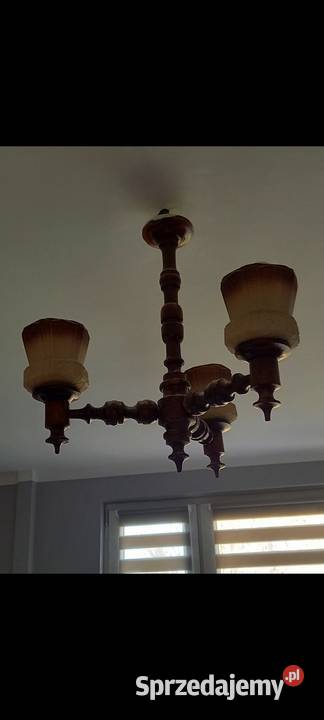 Żyrandol pokojowy 3ramienny mazowieckie Małkinia Górna