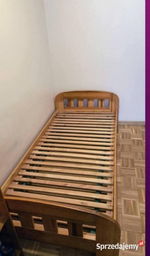Rama łóżka drewniana 100cm