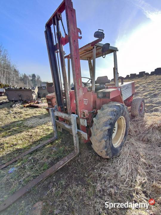 Terenowy Wózek Widłowy Widlak MANITOU MB20C Tymowa sprzedam