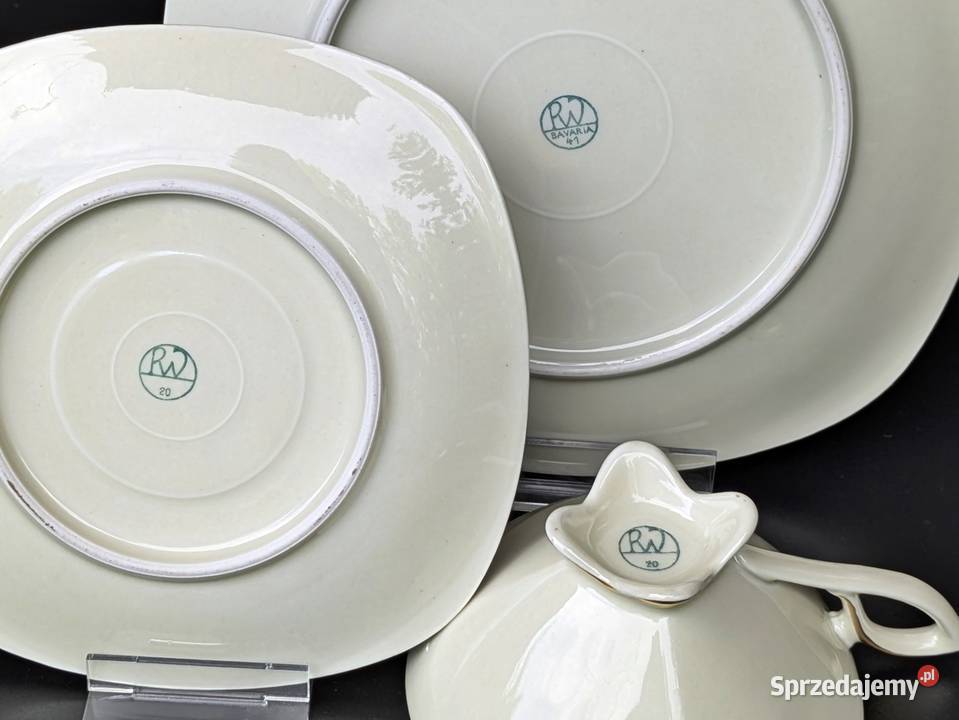 Czarne Trio w Stylu Art Deco Rudolf Wachter dolnośląskie sprzedam