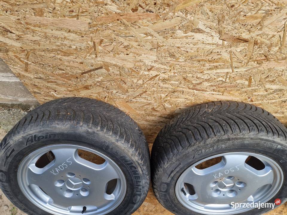 MERCEDES FELGI ALUMINIOWE 22555 R16 KOMPLET ET35 aluminiowe Słowikowo