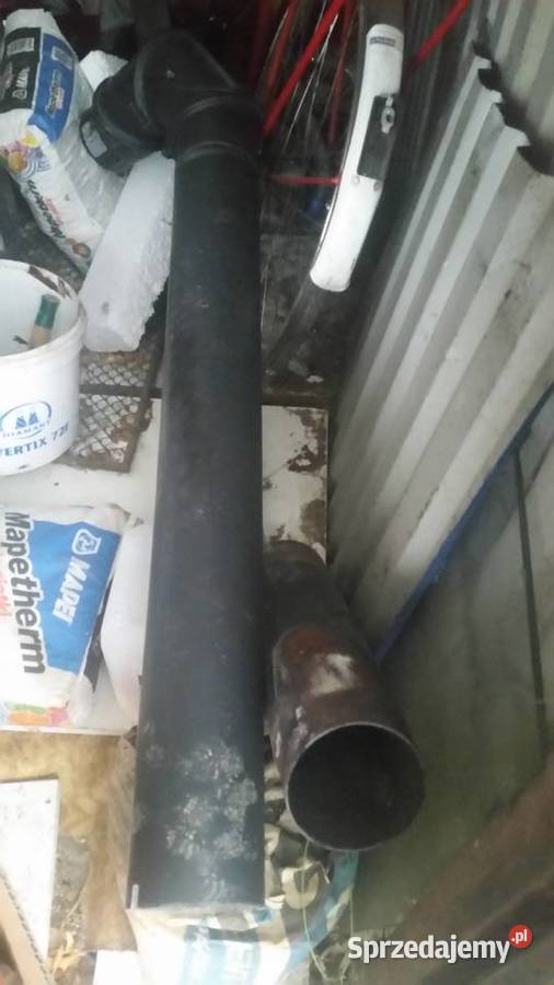 Piec koza zestaw z kominem Robakowo