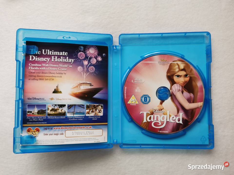 Tangled Zaplątani Bluray En 2010 Disney Filmy Wytrzyszczki