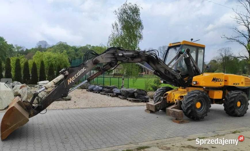 Mecalac 12MXT koparka z komplet łyżek Macalac Koparki Motoryzacja Proszowice