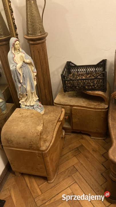 Toaletka szafki nocne art Deco lata40