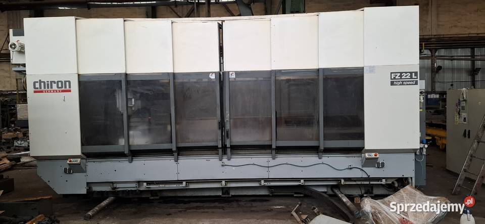 Centrum obróbcze pionowe CHIRON FZ 22L Produkcja