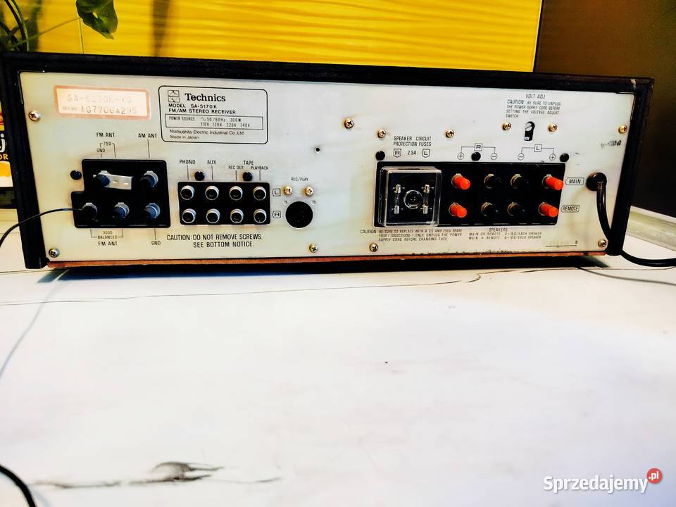 TECHNICS SA5170K W pełni sprawny Mińsk Mazowiecki