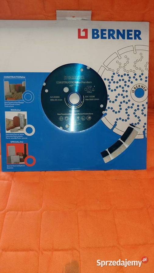 tarcza barner 350 mm premium Namysłów sprzedam