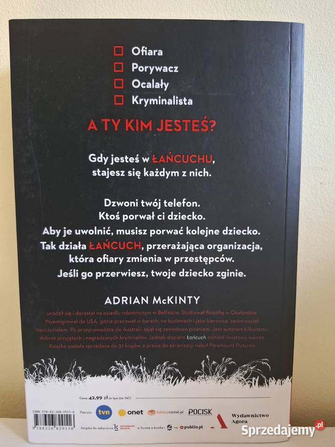 Łańcuch Adrian McKinty thriller sensacja