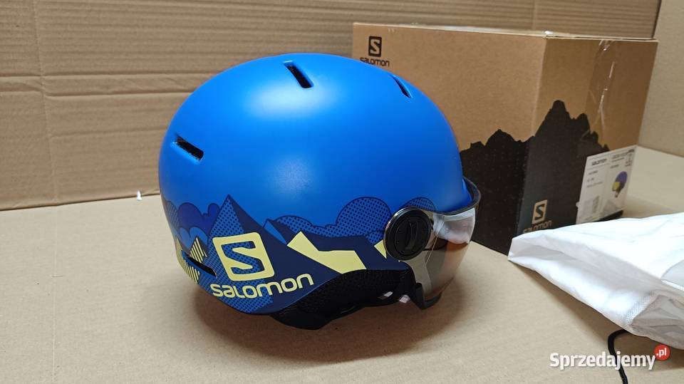 Salomon Grom Visor kask dziecięcy do sportów Pozostałe warmińsko-mazurskie
