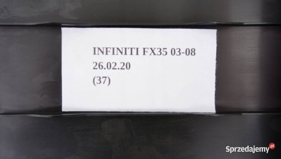 OSŁONA ZAŚLEPKA BAGAŻNIKA INFINITI FX35 FX45 Nowy Tomyśl