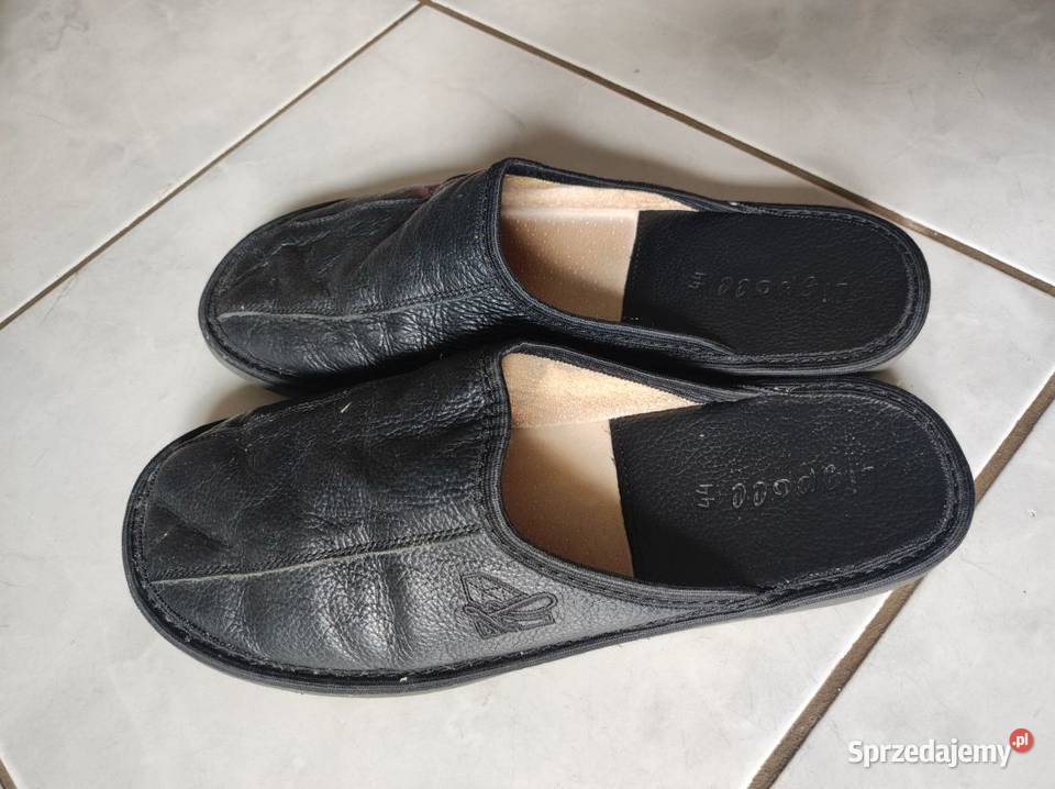 vip PREMIUM kapcie klapki skórzane góralskie Kielce