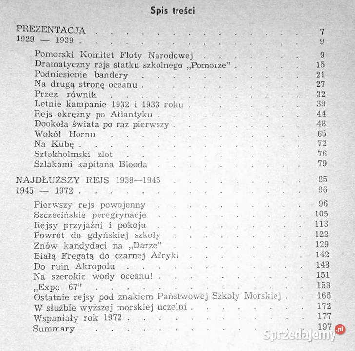 Biała fregata Kronika Daru Pomorza 19291972 Kultura i Rozrywka Chełm