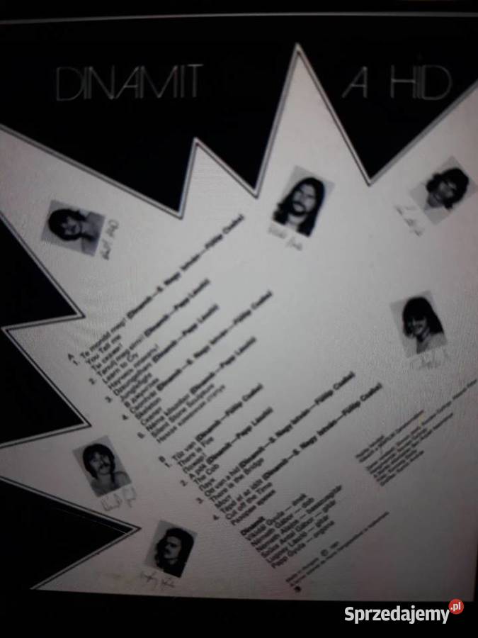 Archiwum węgierskiego rocka DINAMIT A Hid 1981 rock podkarpackie Rzeszów