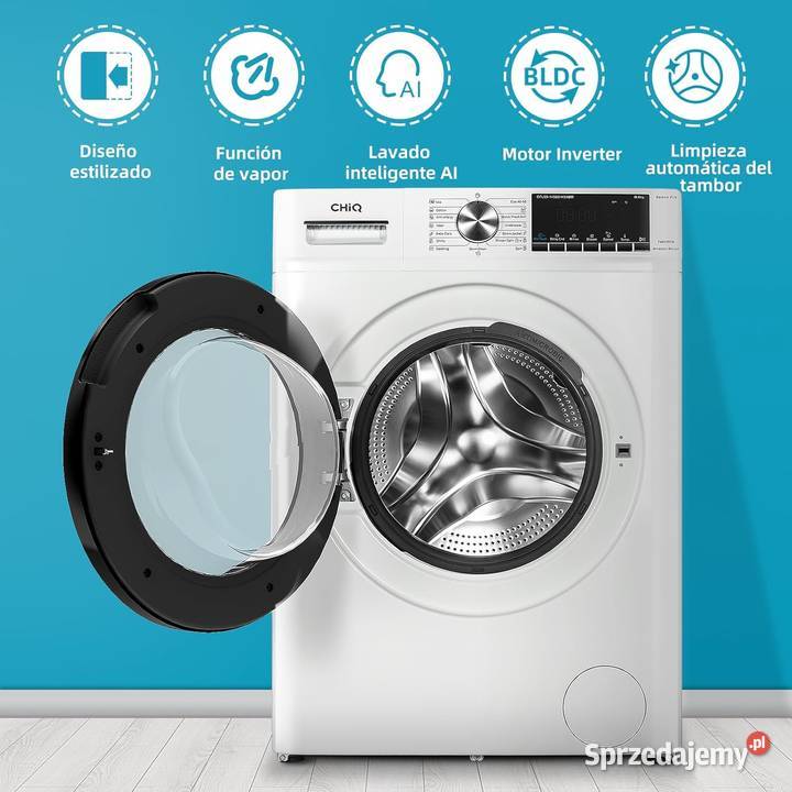 Pralka CHiQ CFL8014586IM3XBW 8 B 1400 obrmin Warszawa