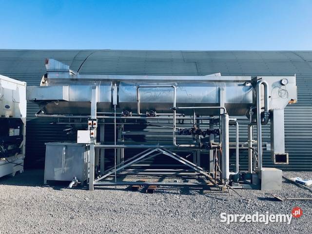 Blanszownik schładzalnik linia do pieczarek Godów