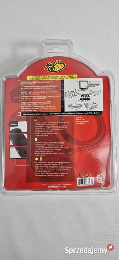 UNIKAT Nowy Mad Catz Universal RGB SCART Biłgoraj