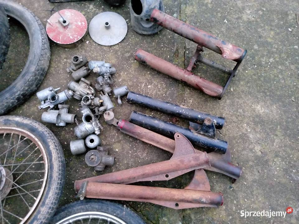 osłony lag gażniki listwa sidzenia wsk wfm jawa Ciechanowiec sprzedam