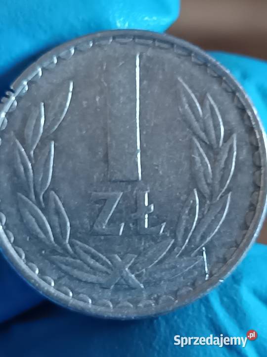 Sprzedam 1 zl 1982 r Cienka data Chełm
