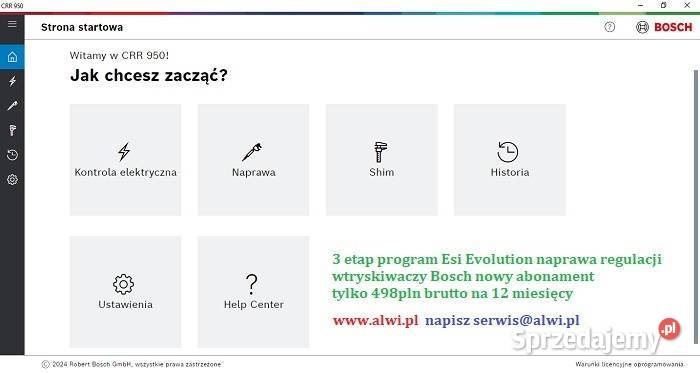 3 etap Bosch 0986610700 z CRR 950 evolution Bielsko-Biała