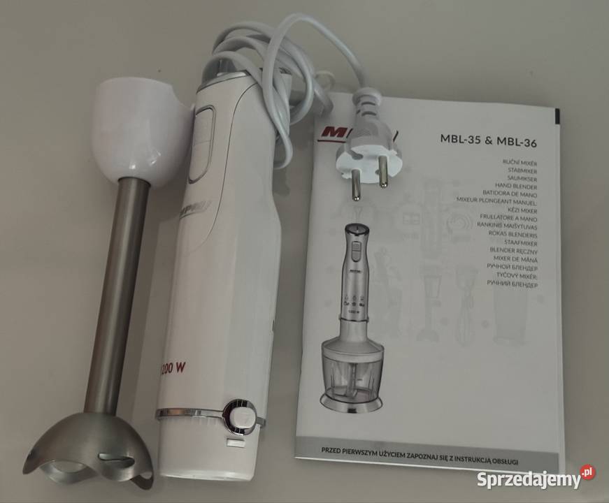 Ręczny blender MPM 1200W Pruszków