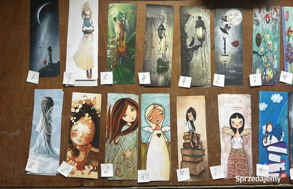 Zakładki do książek Decoupage 30 sztuk