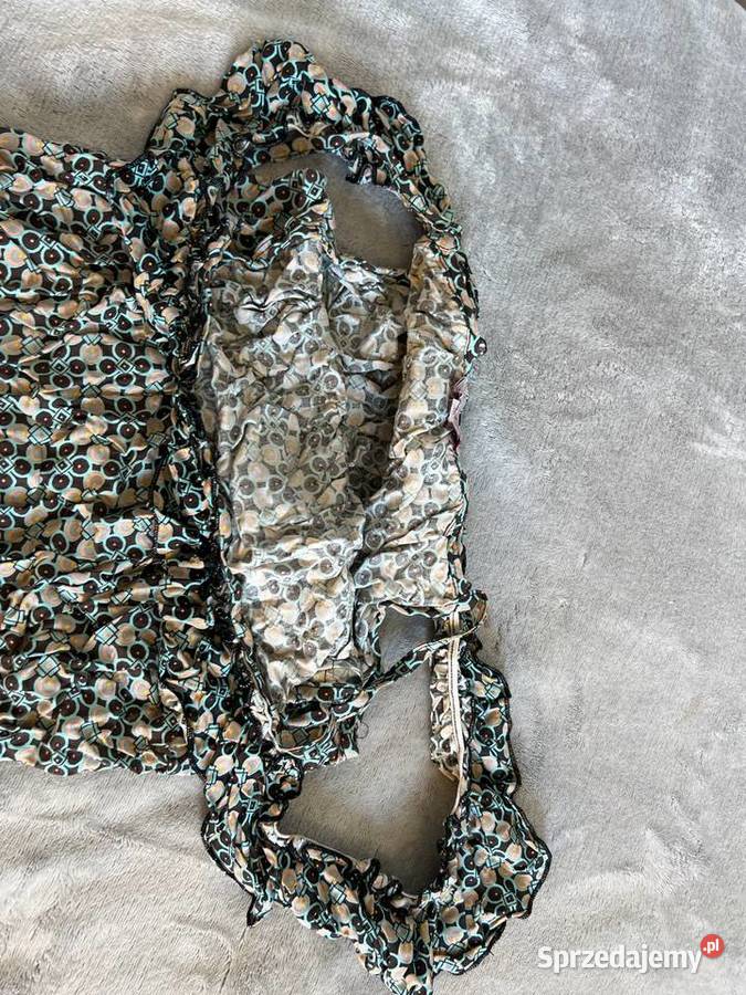 Bluzka koszulka na ramiączkach z opadającymi Bluzki i koszule
