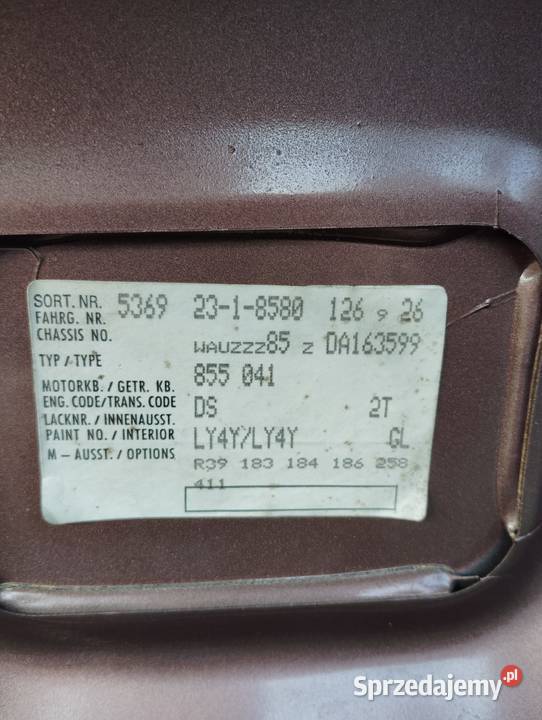 Audi Coupe B2 Brzeg sprzedam