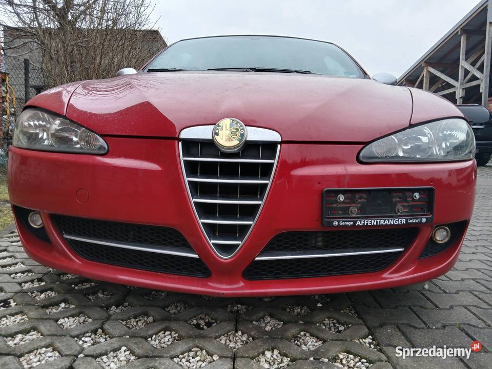 Maska Alfa Romeo 147 polift Rosso Alfa 289A Części samochodowe Szczerbice