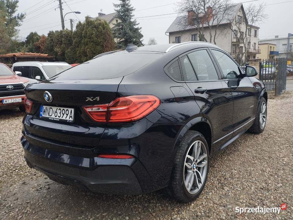 BMW X4 Mpakiet Navi 4x4 Kamera przebieg 124 elektryczne szyby Warszawa
