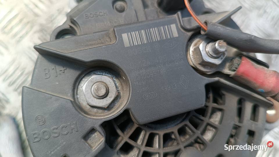 Alternator RENAULT Megane 3 III 16 Bo Clio małopolskie Radłów