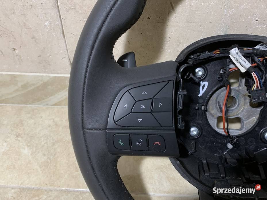 Kierownica multifunkcyjna skóra skórzana łopatk małopolskie Barwałd Dolny